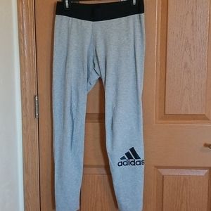 Grey Adidas Leggings